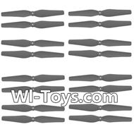 SYMA X8C X8W X8G Parts-25 Main rotor blades(16pcs)-Black For HD Camera SYMA X8 X8C X8W X8G Quadcopter UFO parts
